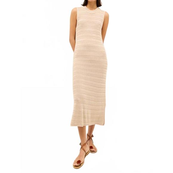 NEW MARIE OLIVER isla dress in tan